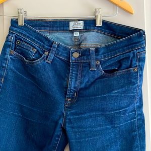 J crew toothpick jeans, 28 waist